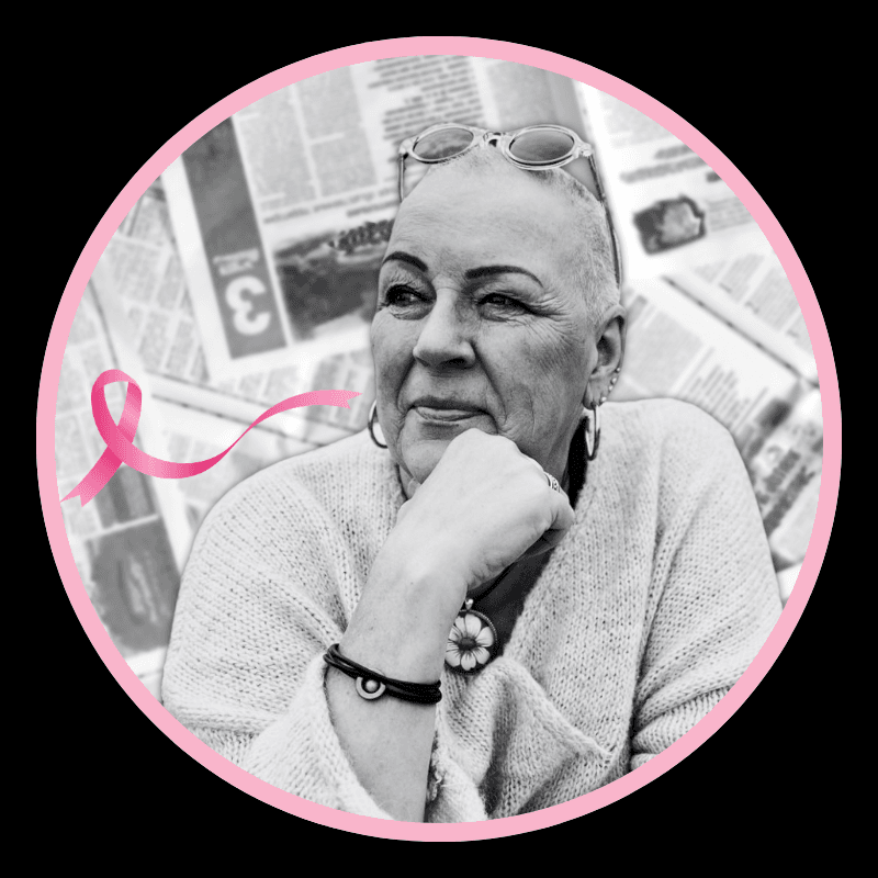 Tove rosa porträtt